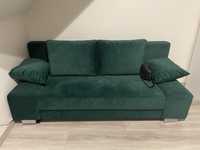 Kanapa (sofa) butelkowa zieleń