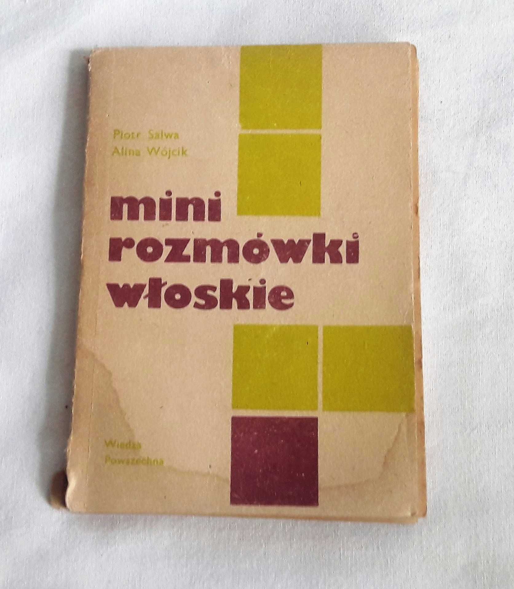 Książka. Mini rozmówki włoskie.