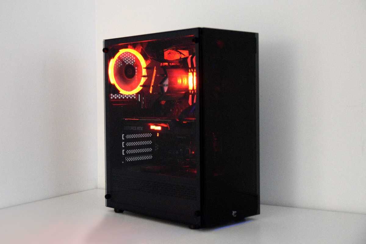 NOWY RTX 4060 RYZEN 5 5500 ddr4 16gb sshd komputer do gier grafiki