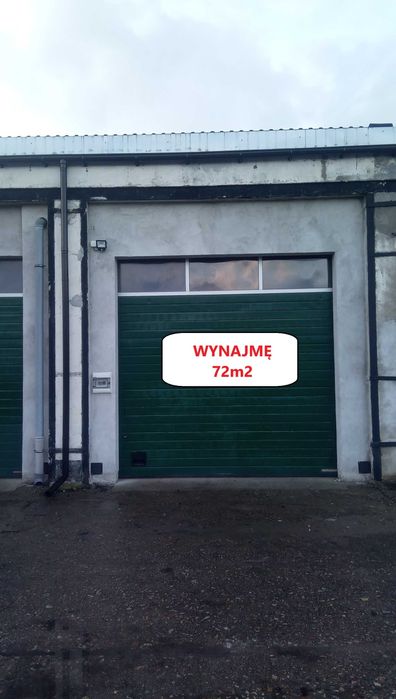 Wynajmę garaż /  magazyn / hala   72m2