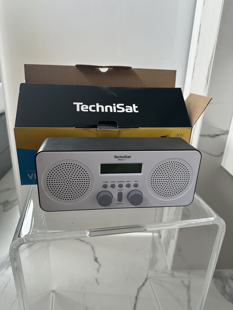 TechniSat VIOLA 2S Radio cyfrowe białe