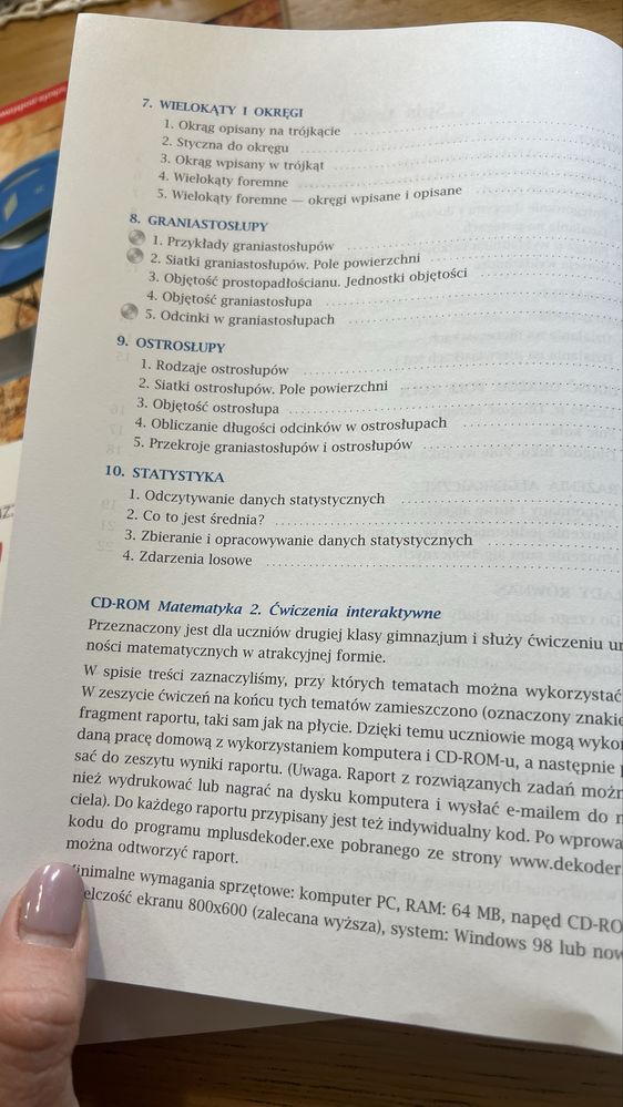 Zeszyt ćwiczeń gimnazjum kl 2 matematyka z plusem