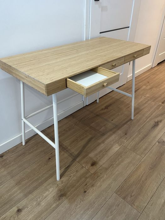 Biurko bambusowe IKEA LILLÅSEN