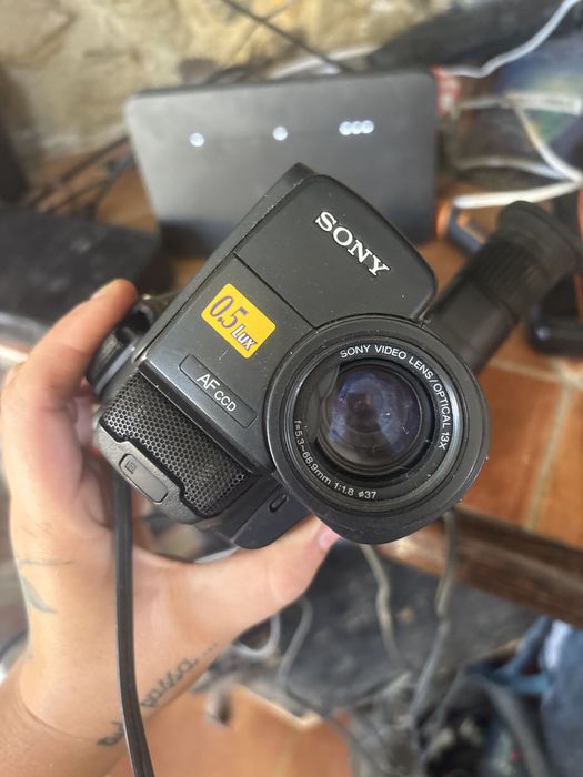 Maquina filmar sony