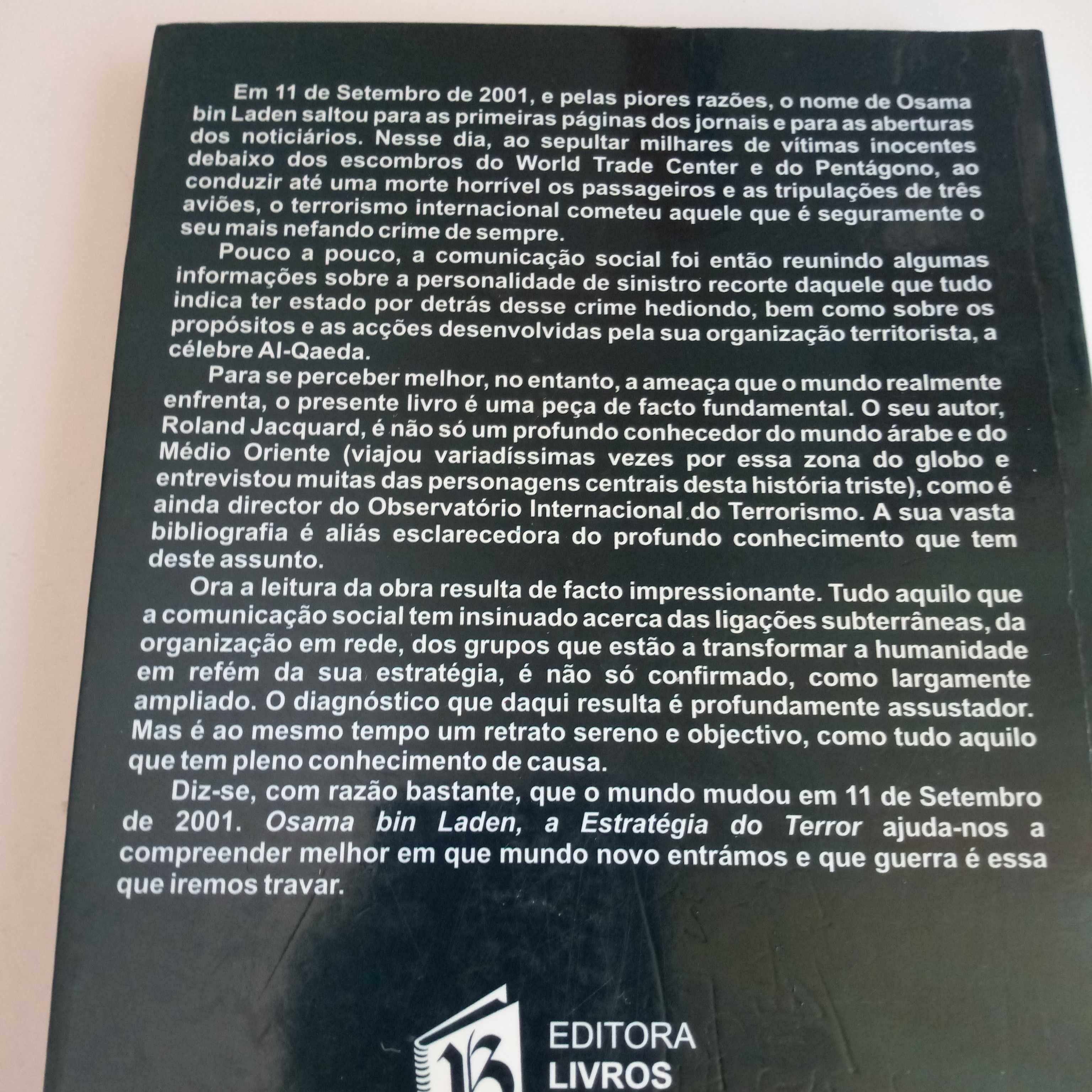 A ESTRATÉGIA DO TERROR: Terrorismo Moderno"- PORTES INCLUIDOS