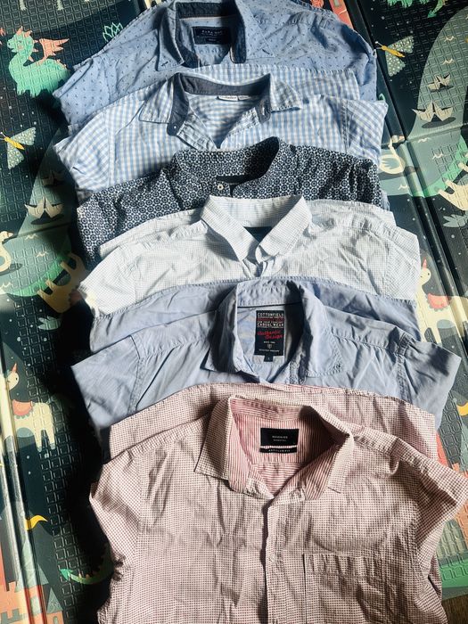 Koszula zara zestaw 6 szt