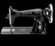 Máquina de costura Singer antigo (1950)