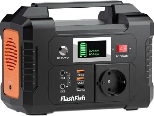 Продам зарядную станцию Flashfish E200, с солнечными панелями 18v 50w