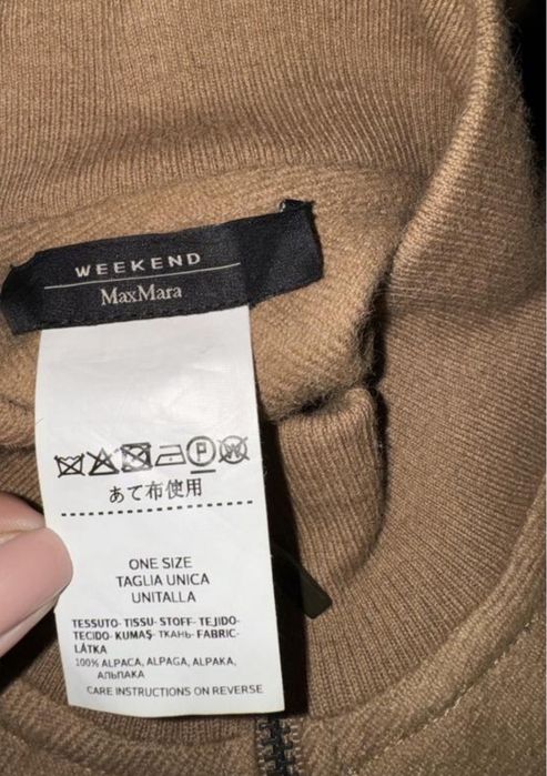 Пончо, Max Mara Wekeend, 100% альпака