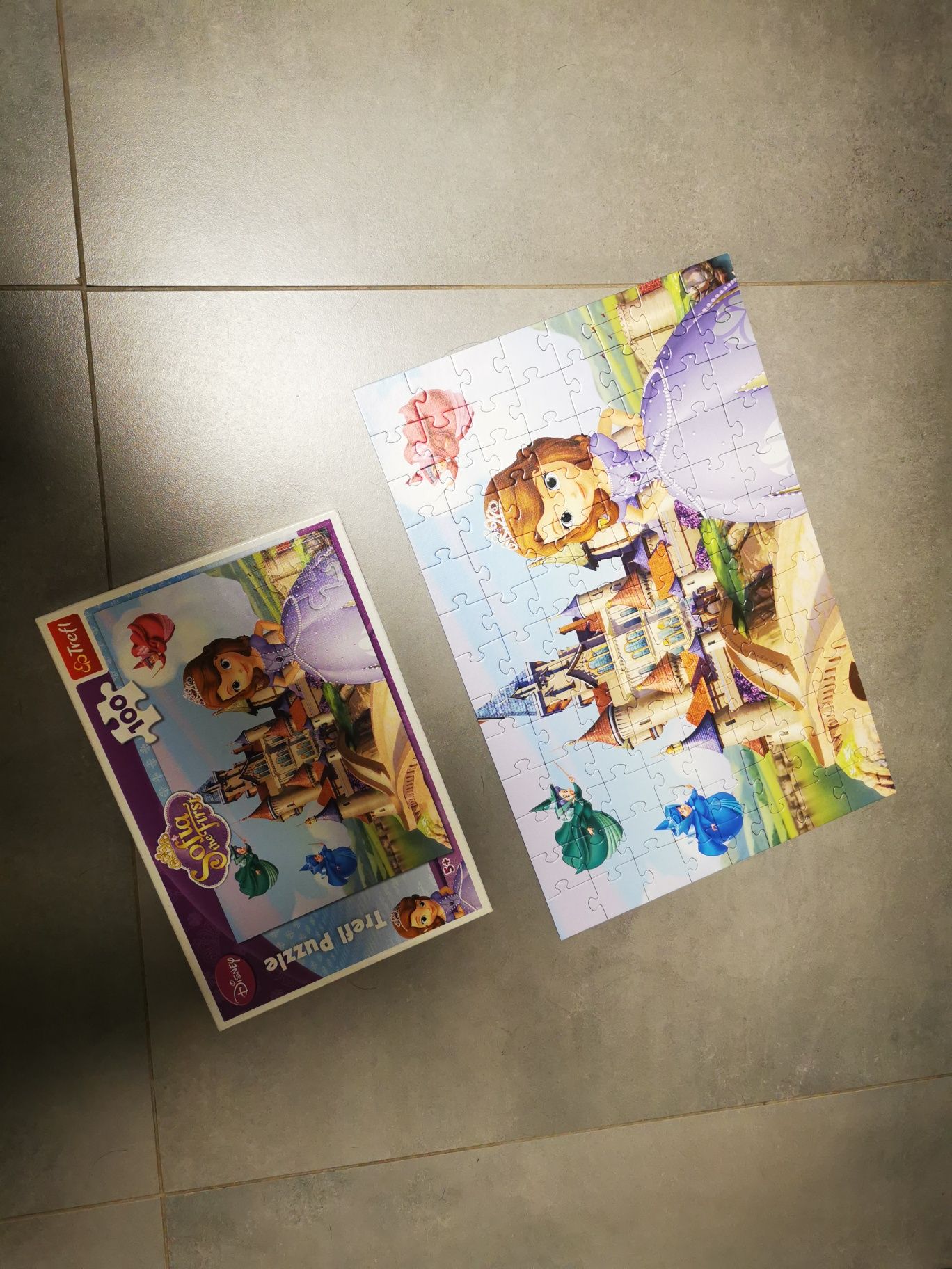 Puzzle dla dziewczynki disney