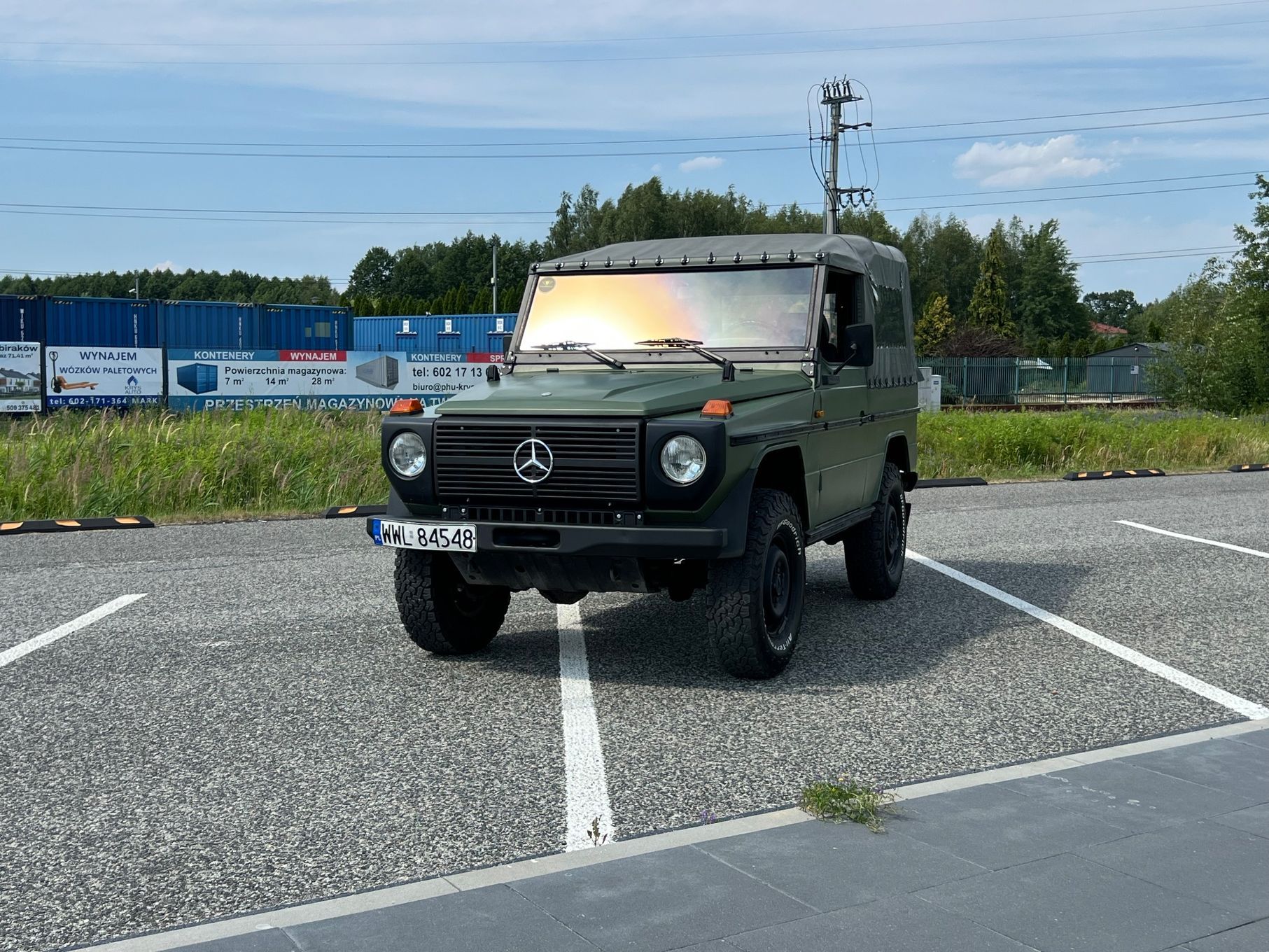 Mercedes-Benz Klasa G Mercedes 240GD Klasa G Wolf Duńczyk