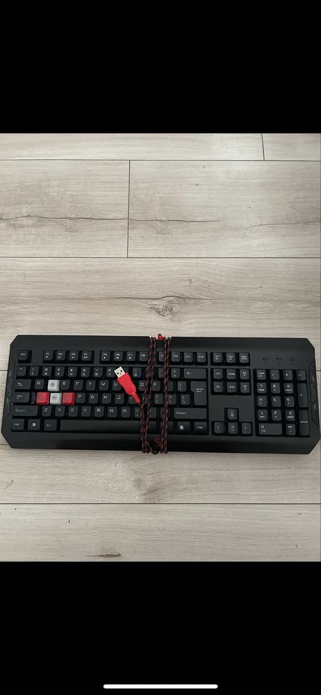 klawiatura membranowa gamingowa a4tech q100