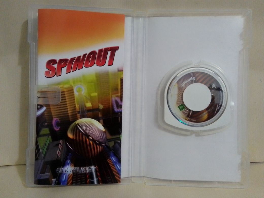 Jogo Spinout, para PlayStation Portable PSP