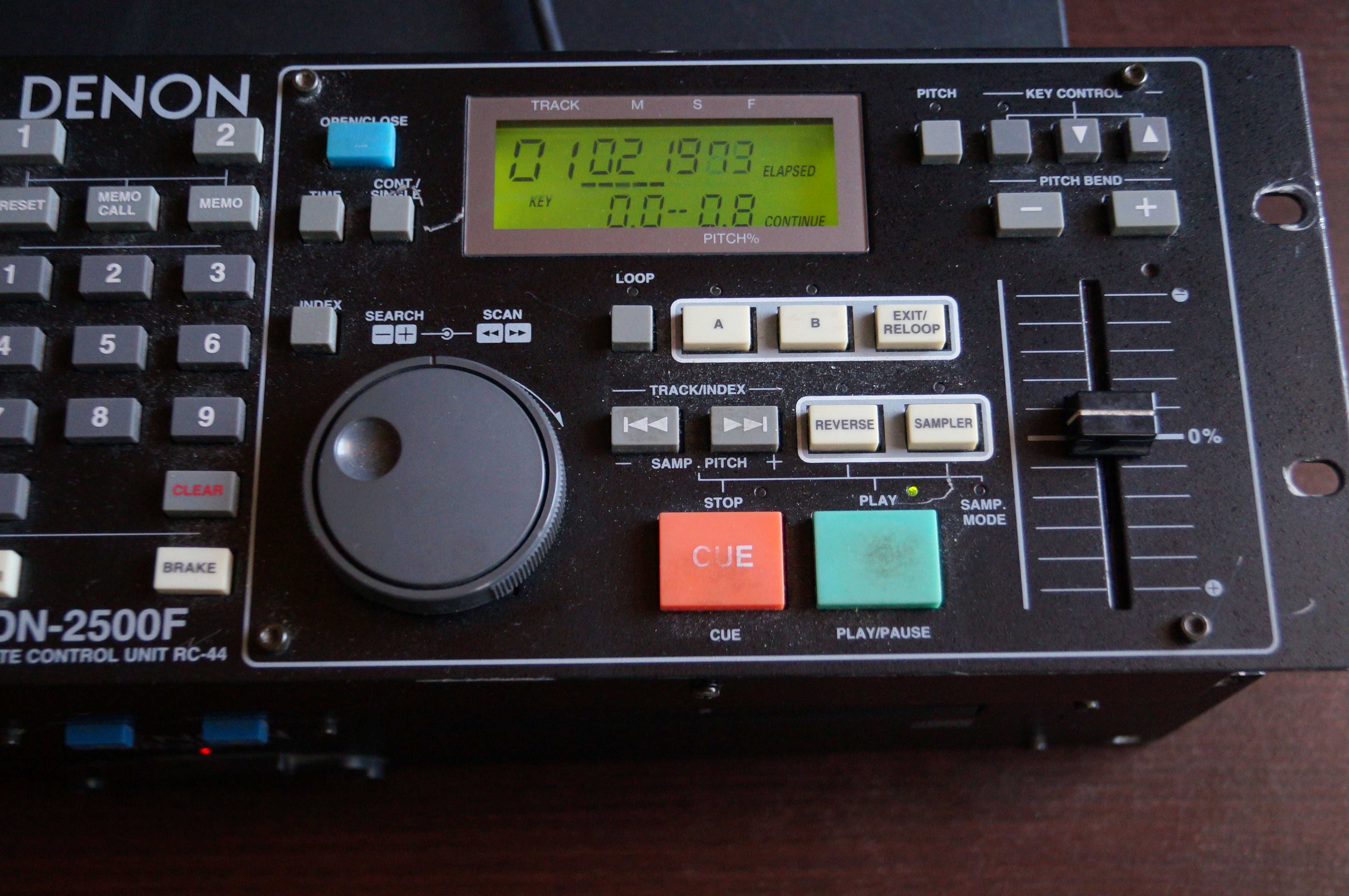 Fajny Mixer Audio Denon DN-2500F Dj Control+Baza 2xcd Wysyłka