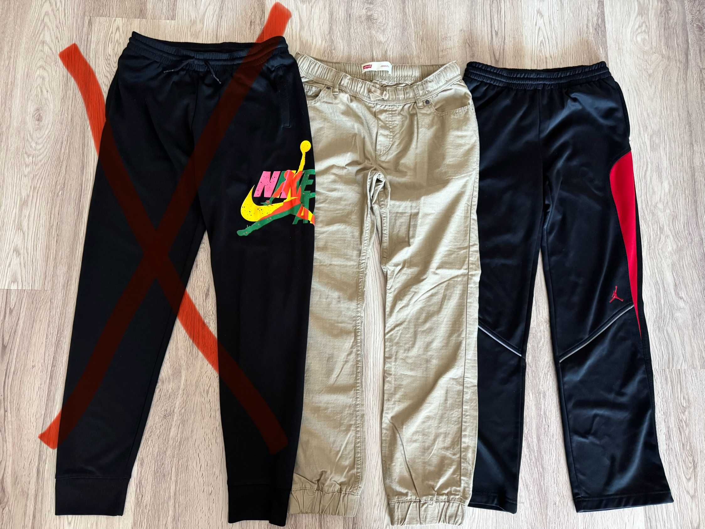 Spodnie Jordan, Levis,Lee