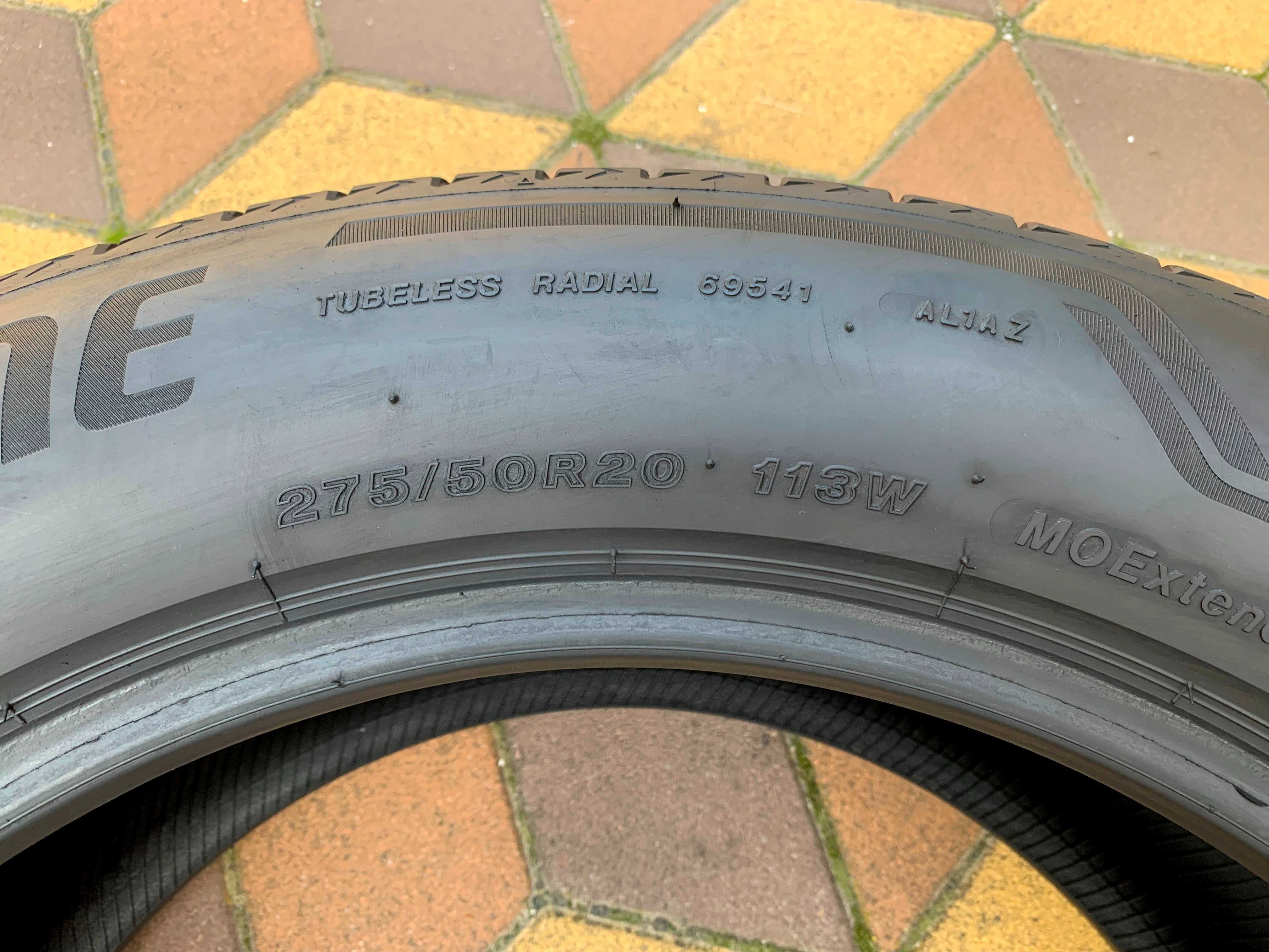 275/50 R20 Bridgestone Alenza 001 Run Flat. Шини літні 4 шт.