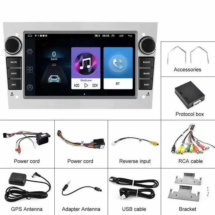 (NOVO) Rádio 2DIN 9"• Renault Clio 3 III • (2005 a 2014) • Android GPS