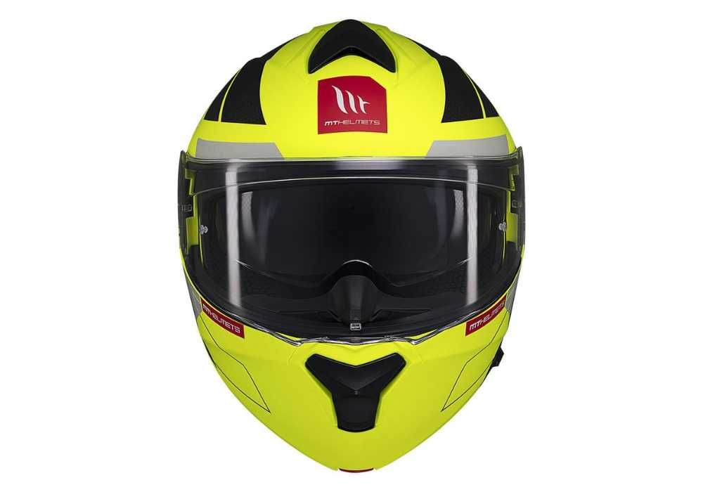 Мотошолом MT Genesis SV TALO C3 Matt Yellow в Артмото Кременчук