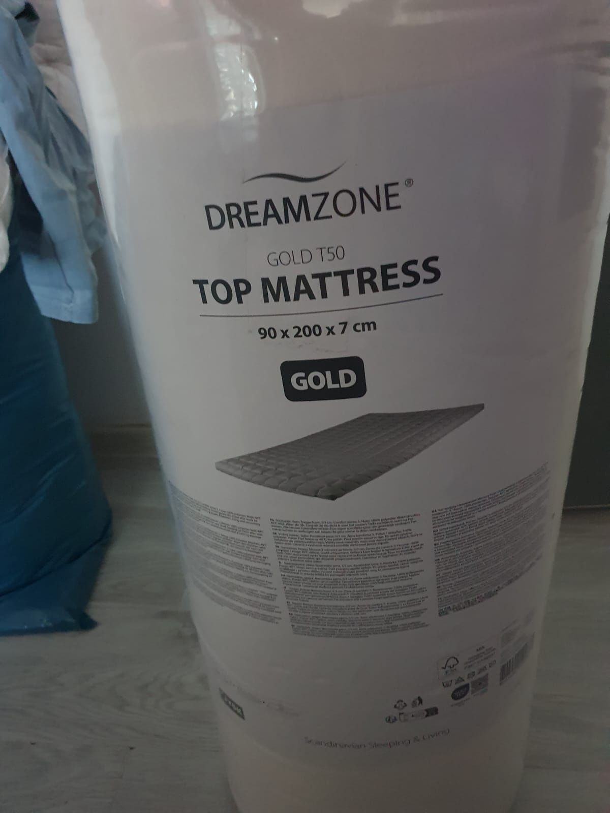 Topmaterac 90x200 GOLD TOP T50 dreamzone