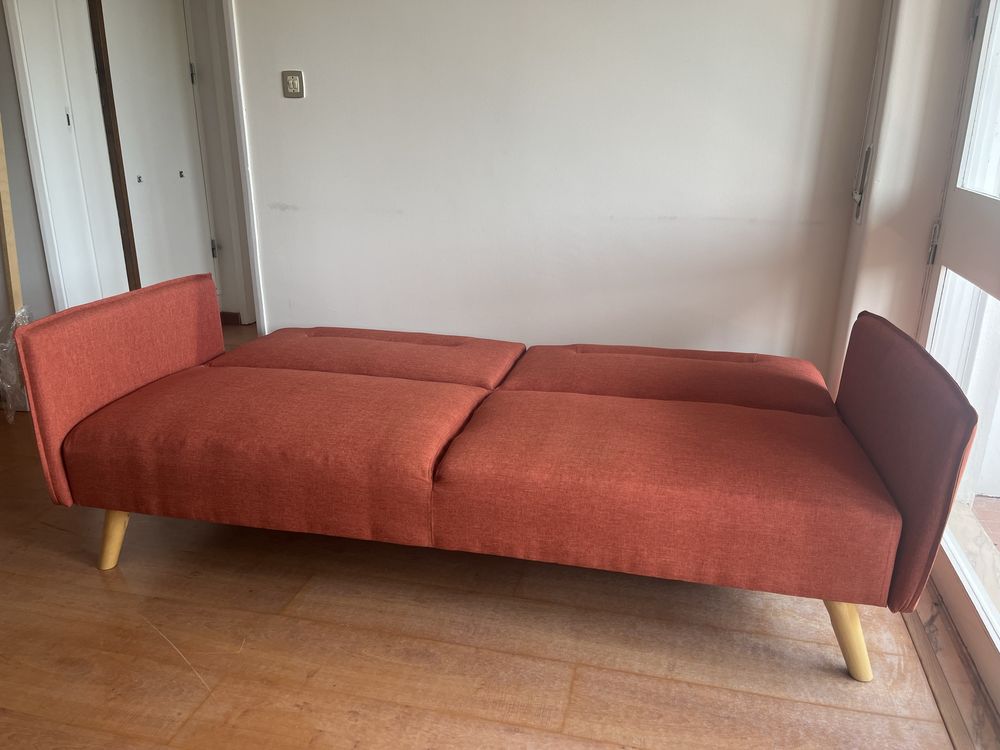 Sofá-cama 3 lugares como novo