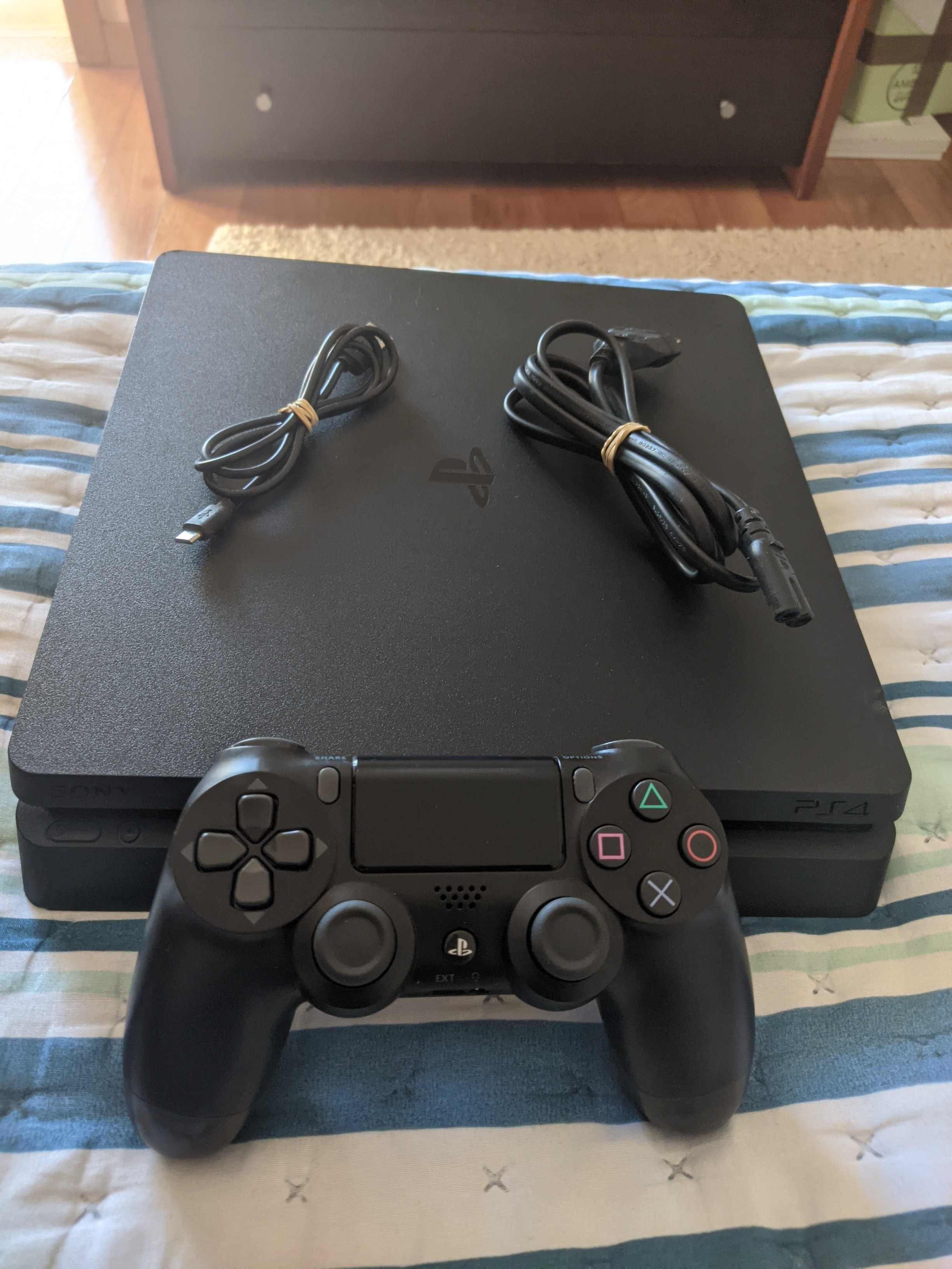 PS4 Slim 500 GB + Comando Dualshock 4
