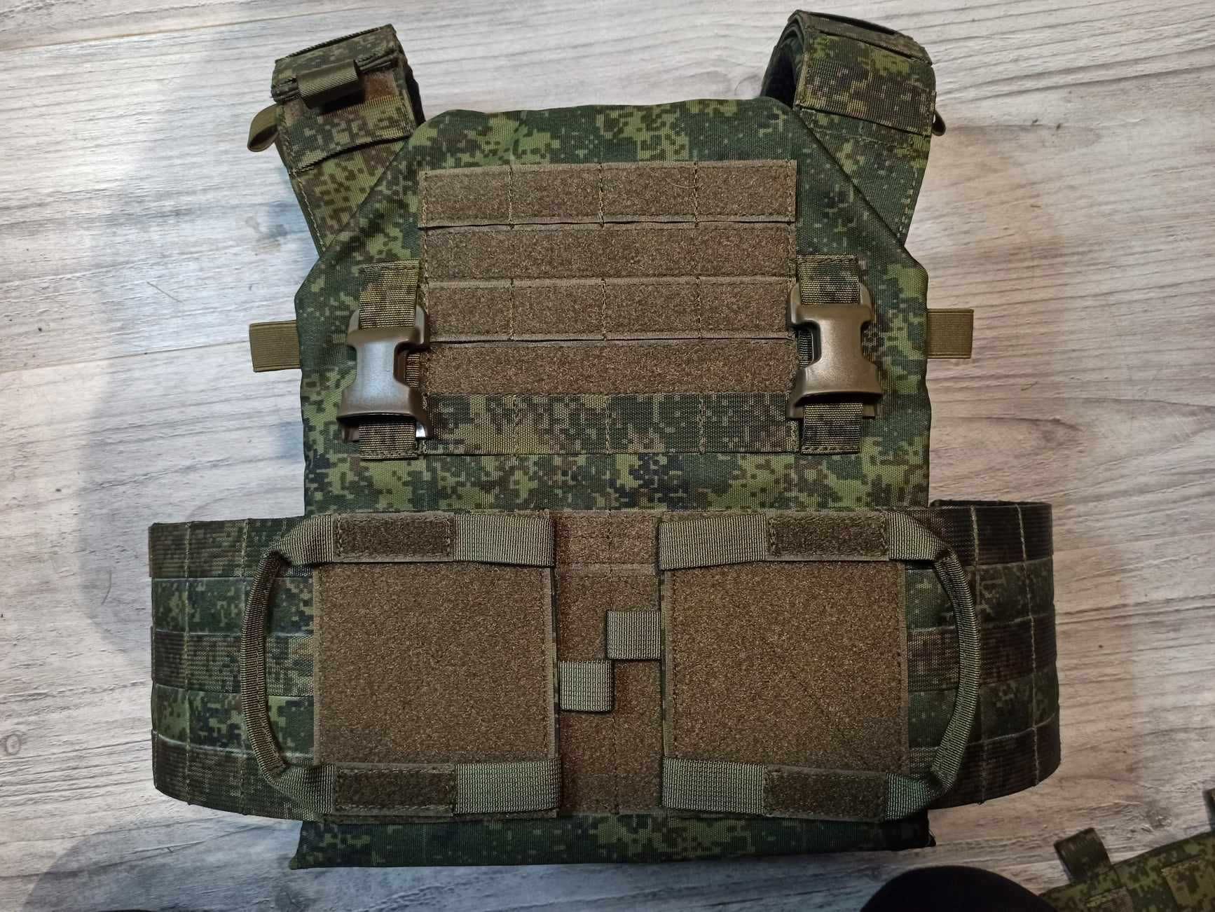 Kamizelka Taktyczna Plate carrier Cyfrowa Flora Sapi M