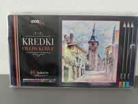Nowe Kredki ołówkowe LoozArt 40 szt