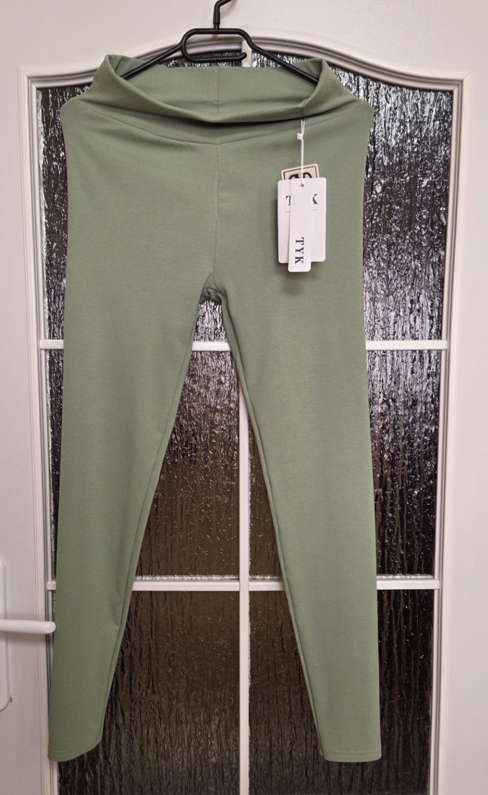 Legginsy Damskie Zielone L/XL 32