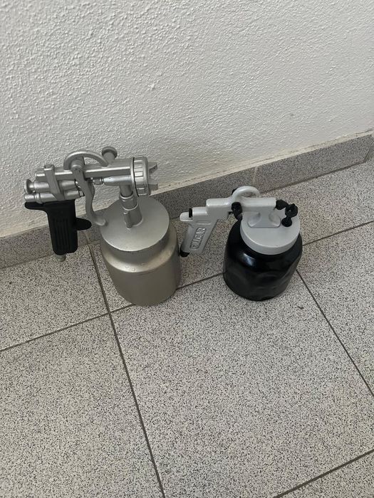 Pistolas de pintar antigas