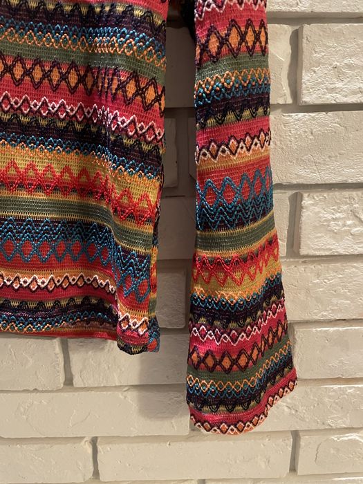 Sweter kolorowy damski