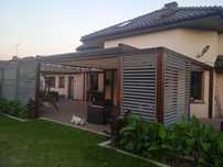 Pergola, zabudowa tarasu