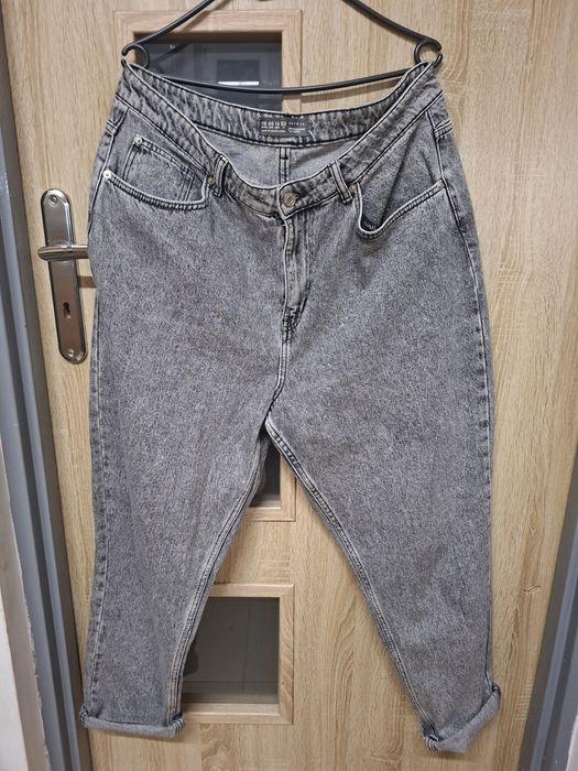 Spodnie damskie  46/48 nowe wysoki stan boyfrendy