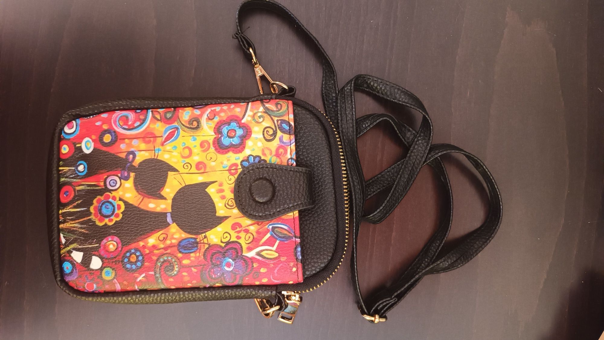 Bolsa tiracolo gatos