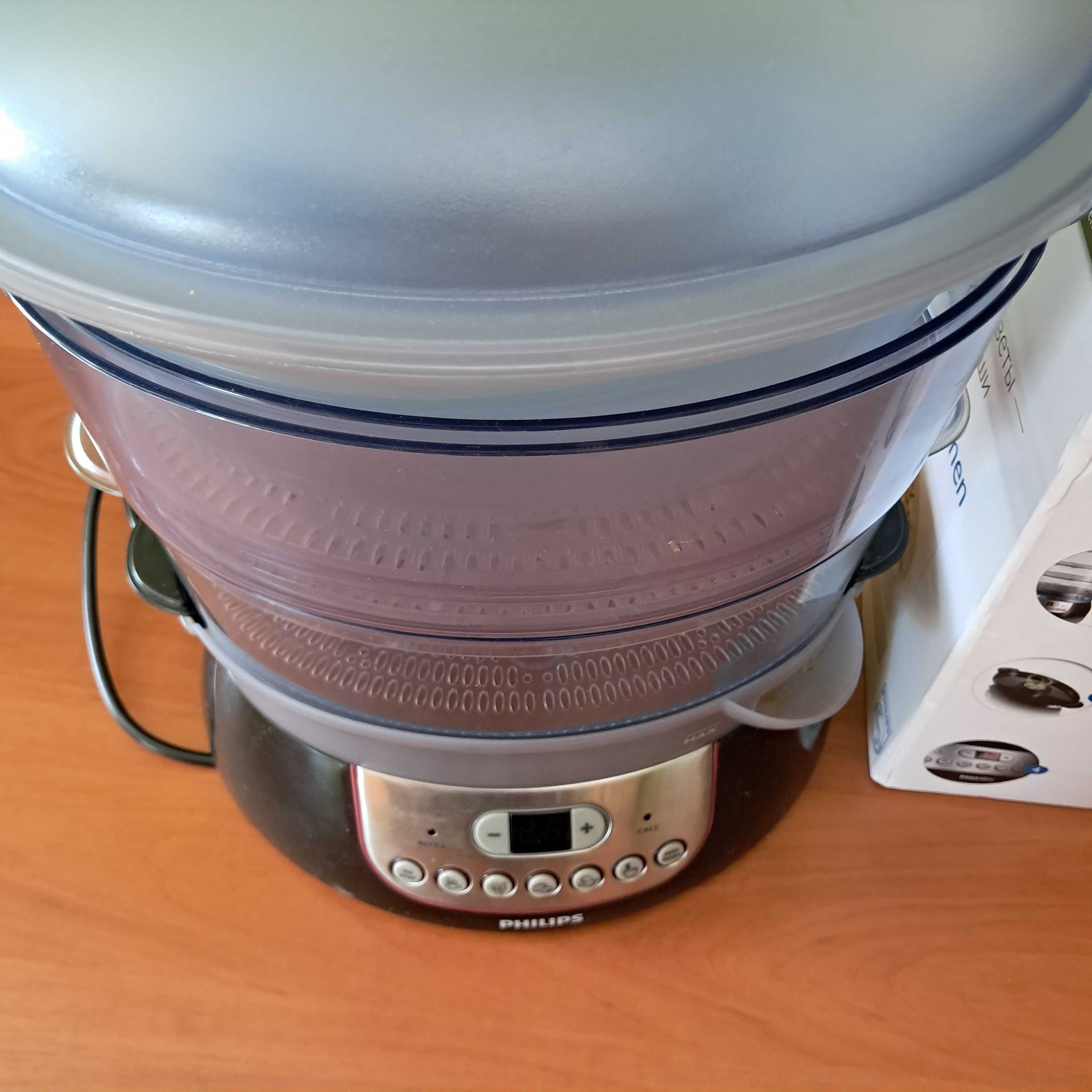 Duży parowar Philips HD 9140 9 L 900 W
