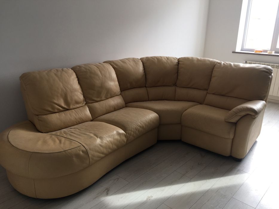 Диван угловий шкіра