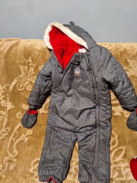 Kurtka zimowa dla chłopca i kombinezony