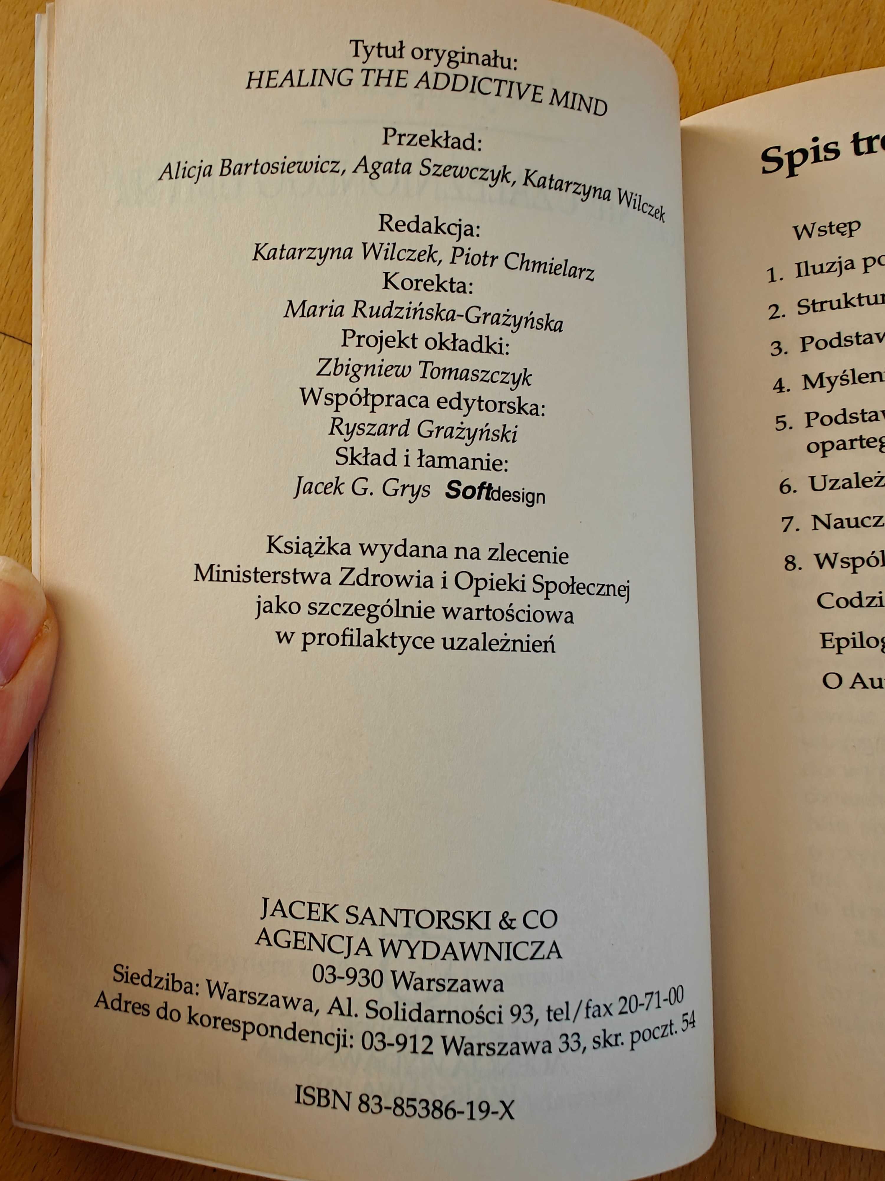 Leczenie uzależnionego umysłu. Lee Jampolsky