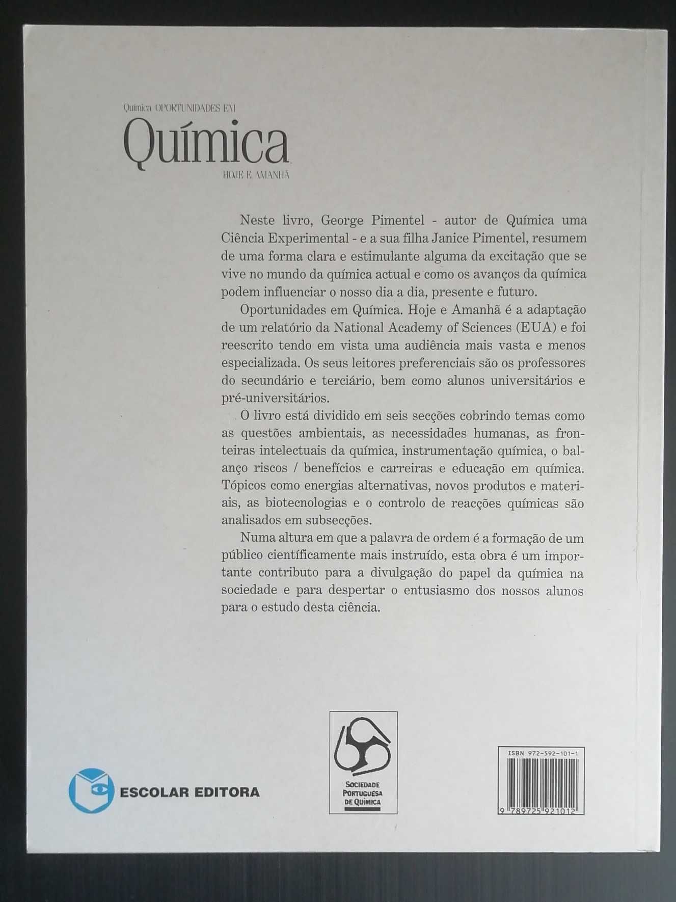 Livro Oportunidades em Química