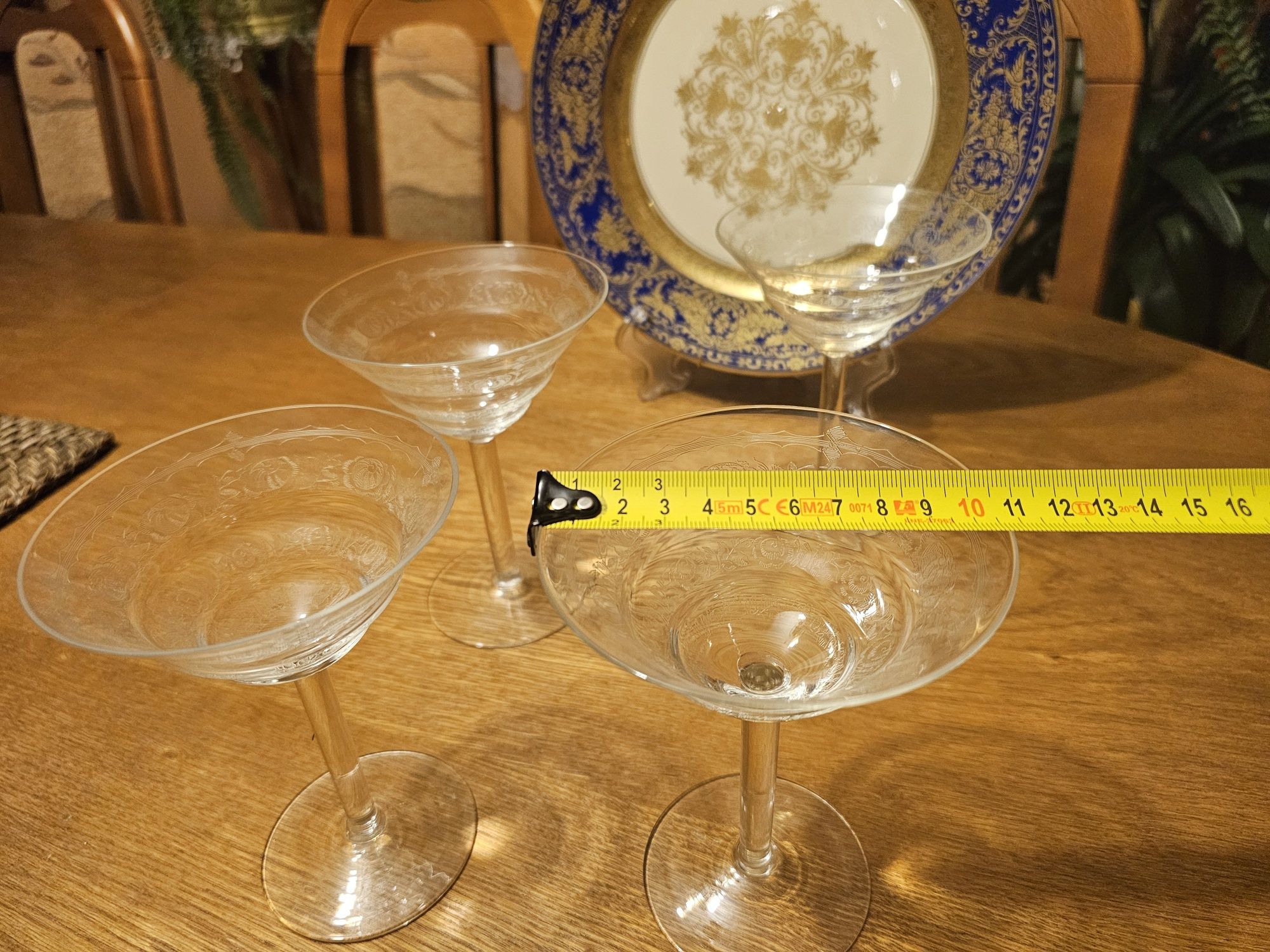 Kieliszki do martini vintage Bohemia