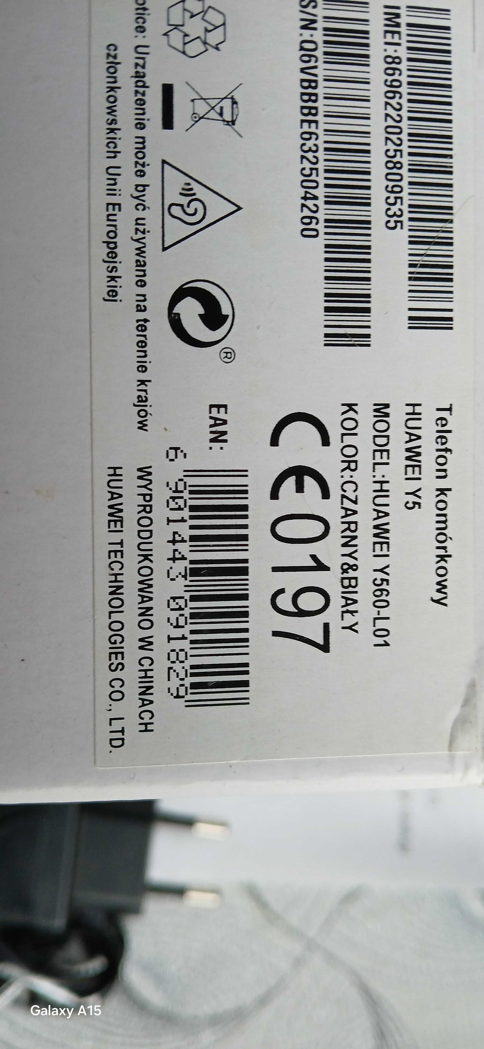 Smartfon Huawei Y5