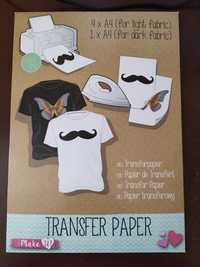 Nadruk na koszulkach naprasowanki Papier do nadruku papier transferowy