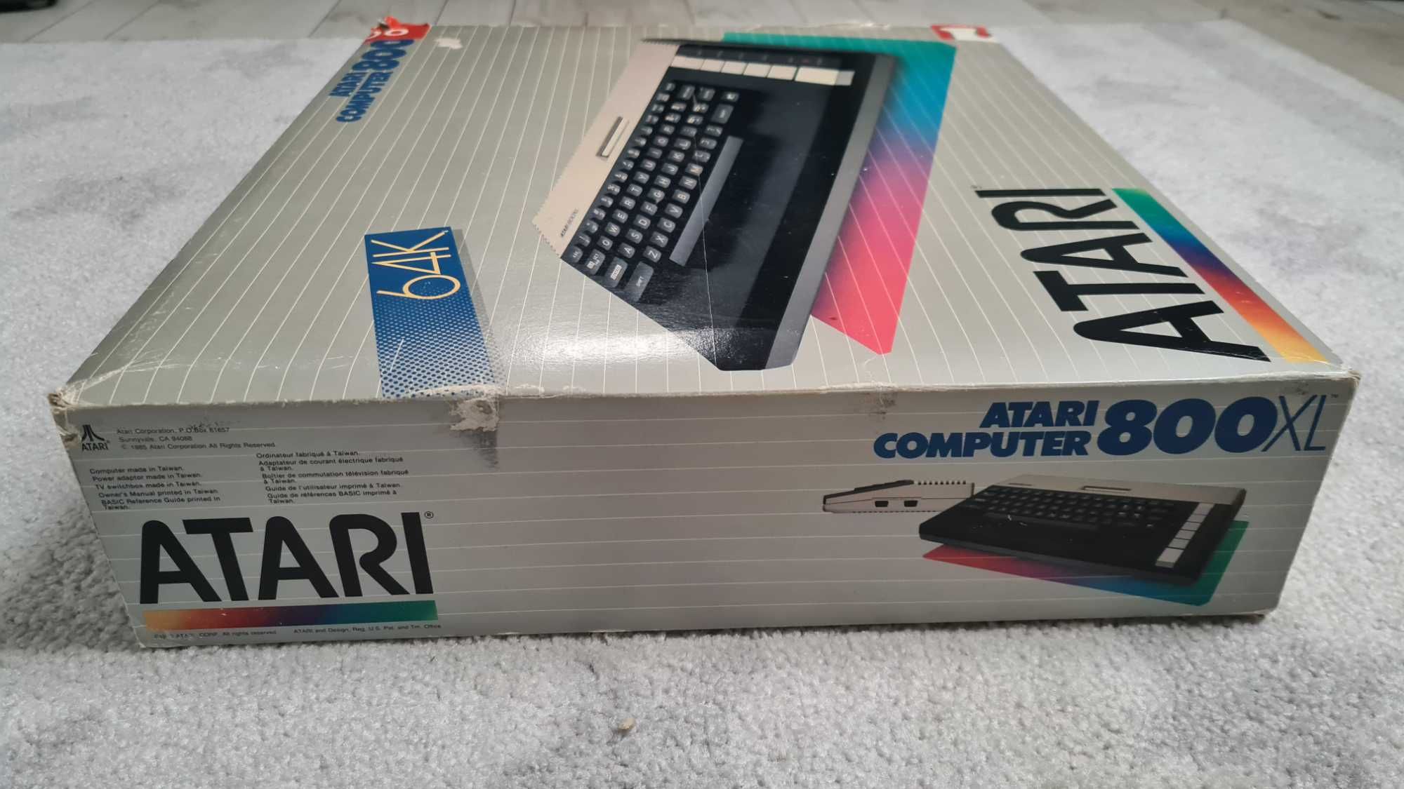 Atari 800XL box ładny stan