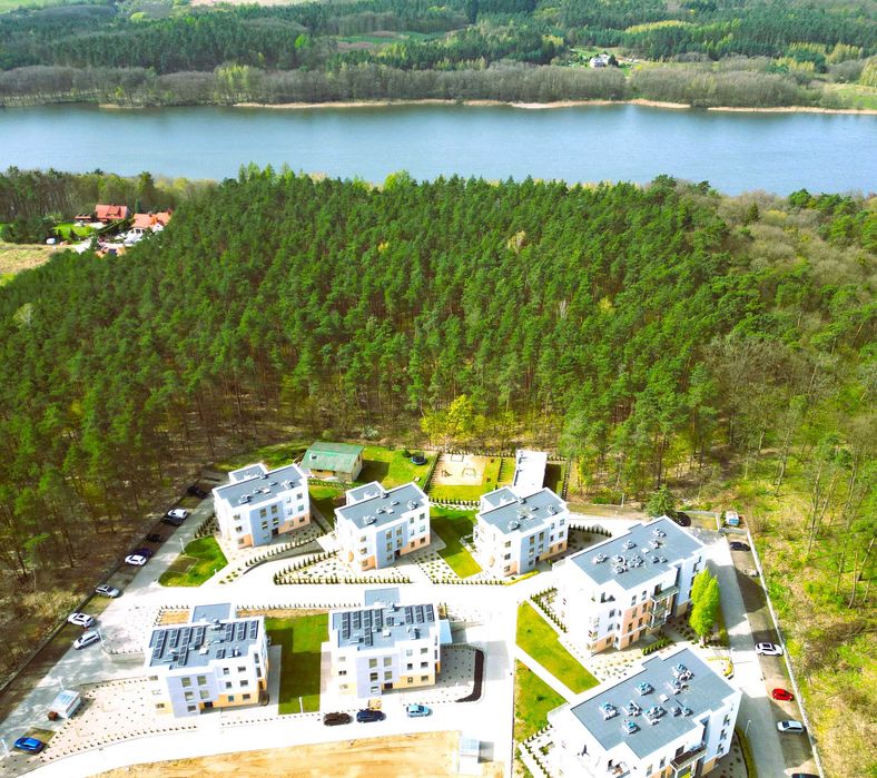 Forest Longinówka II - 50m2, garaż, klima, widok na las, jezioro, fvat