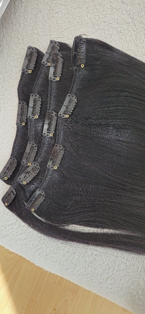 Nowe włosy cameton hair 30cm 90g czarne