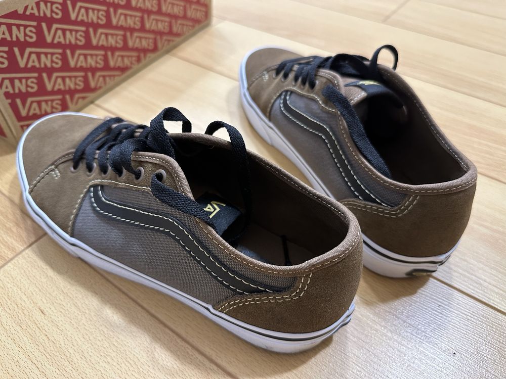 Tenis vans verde/cinza