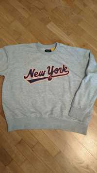 Bluza damska szara New york, nowa z metkami,