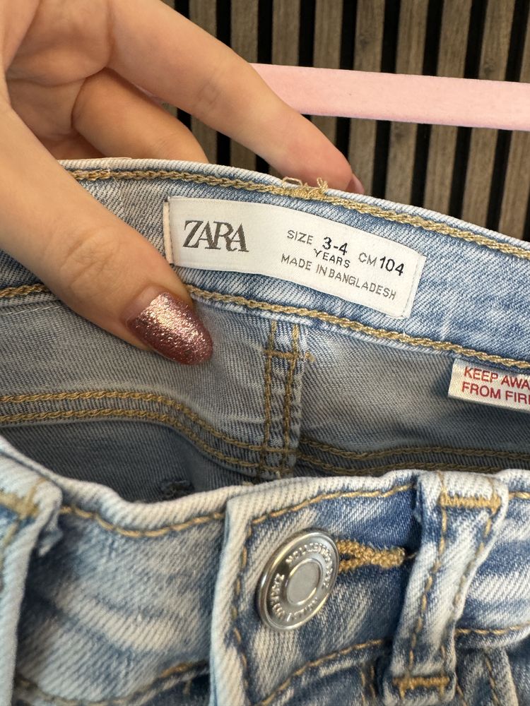 Nowe jeansy zara 104 klasyczne