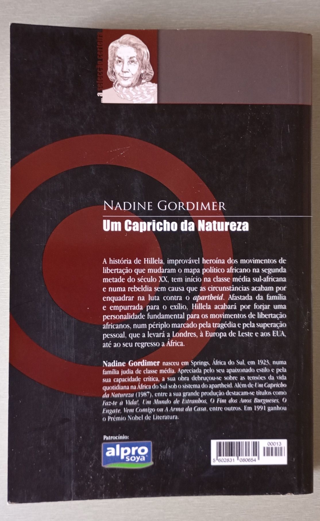 Livro Um capricho da Natureza , Nadine Gordimer