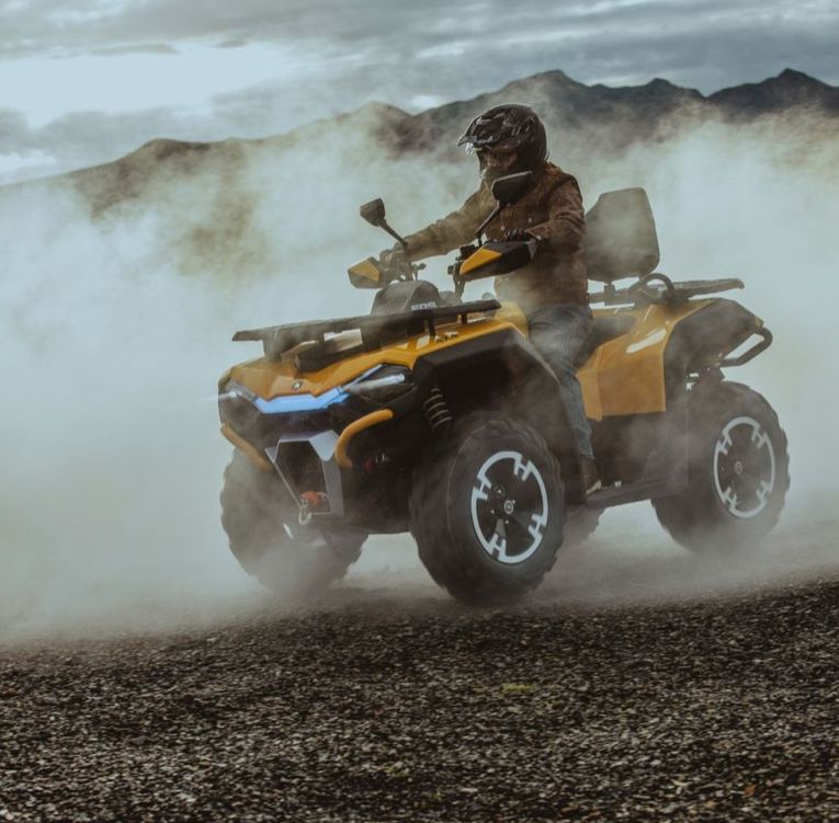 Quad Quady Hisun Guardian 550cc ALU! Wspomaganie!
