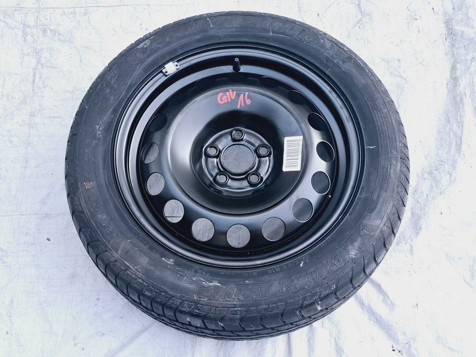zapas koło zapasowe vw golf iv bora toledo leon i audi a3 16 205/55r16